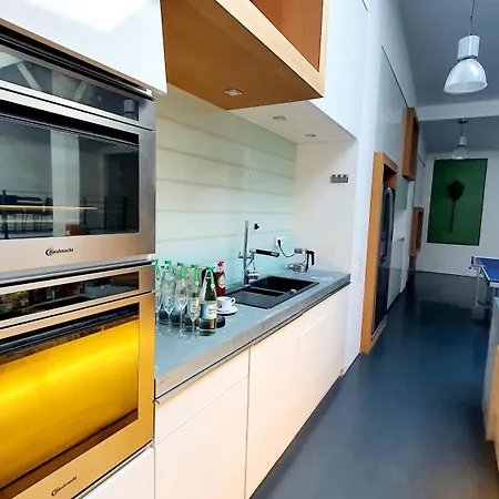 Casa de Férias Stylisches Loft Mit Terrasse, Zentral & Eventgeeignet