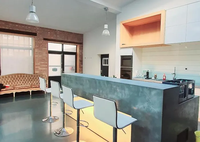 Stylisches Loft Mit Terrasse, Zentral & Eventgeeignet Mannheim